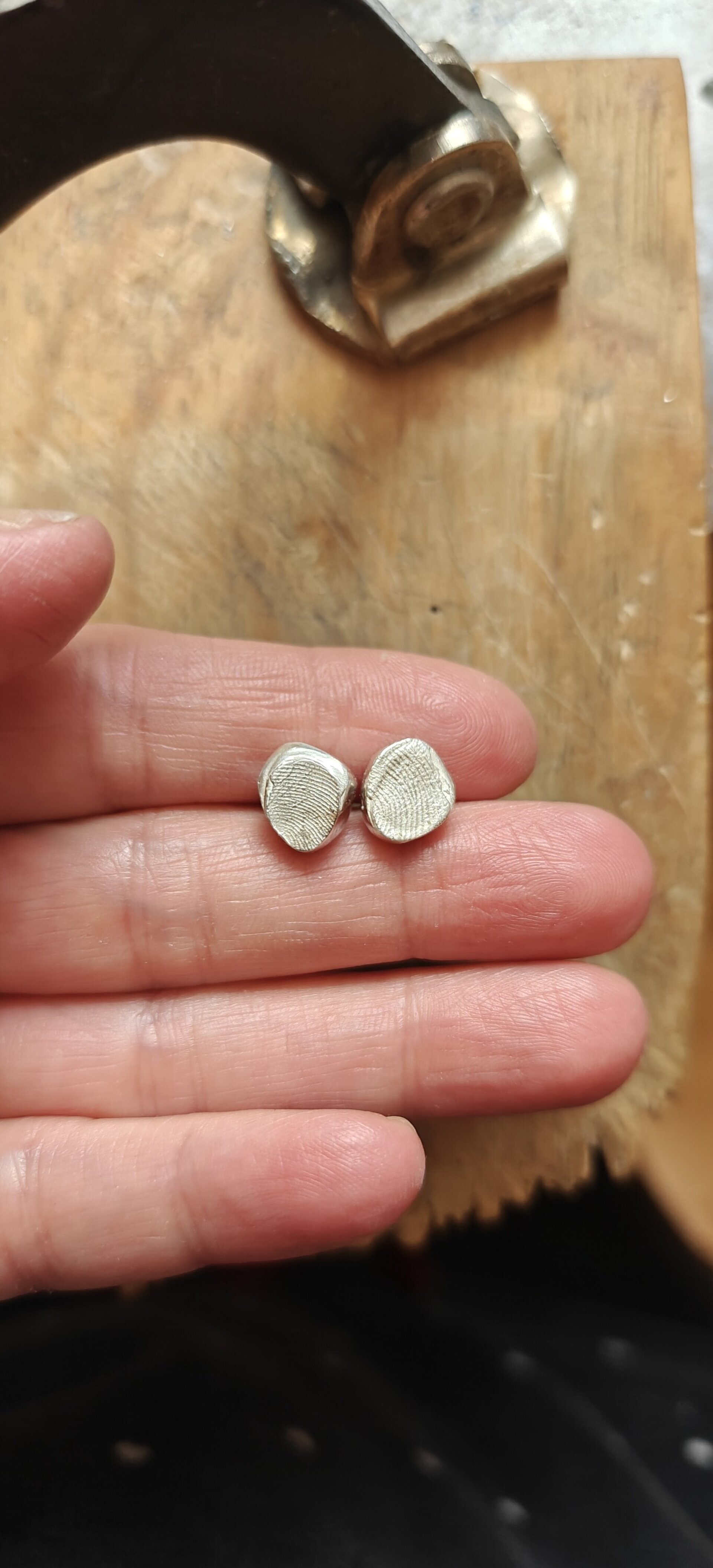 Pendientes Huella - 2