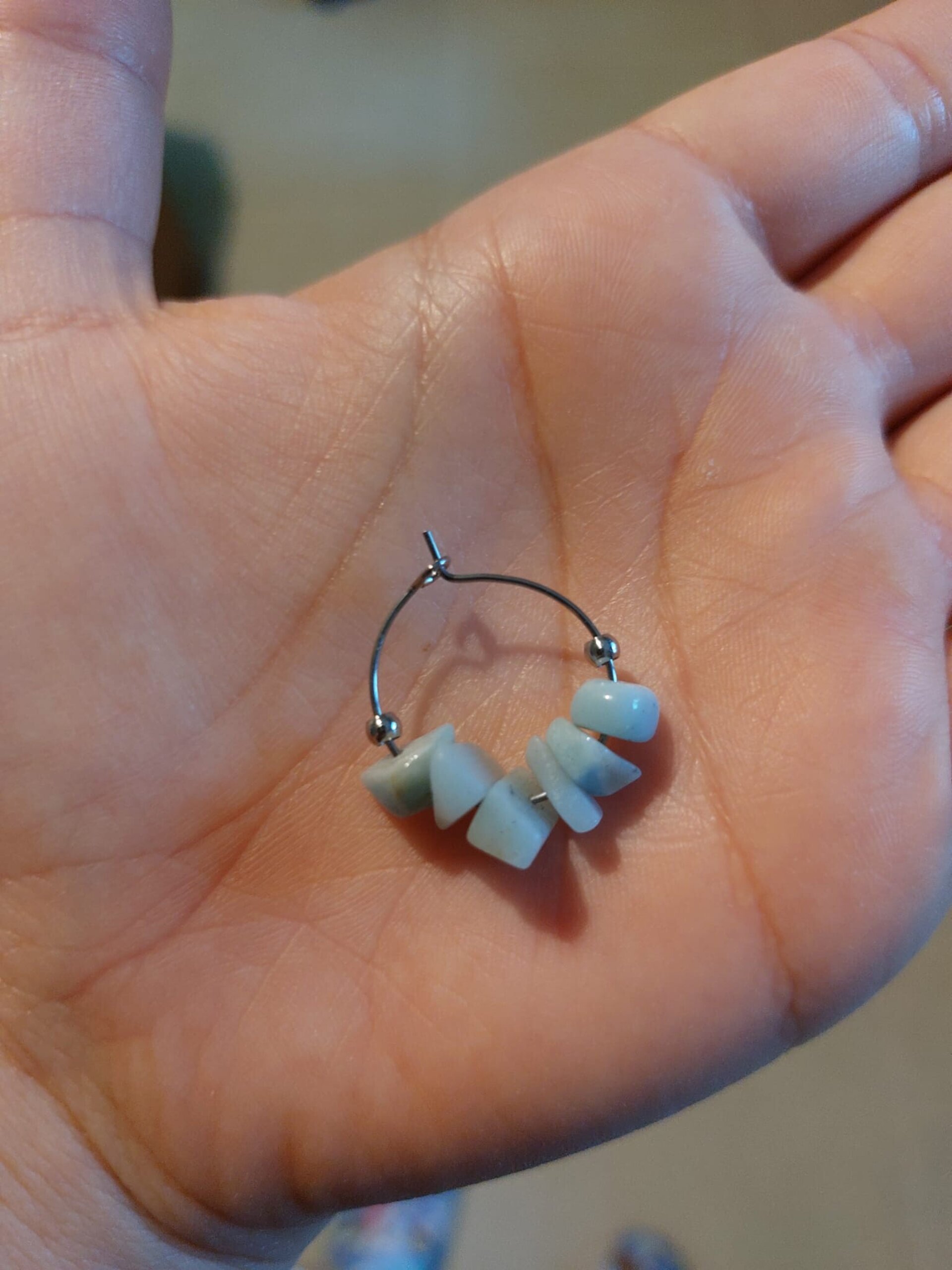 Pendientes Aguamarina - 3