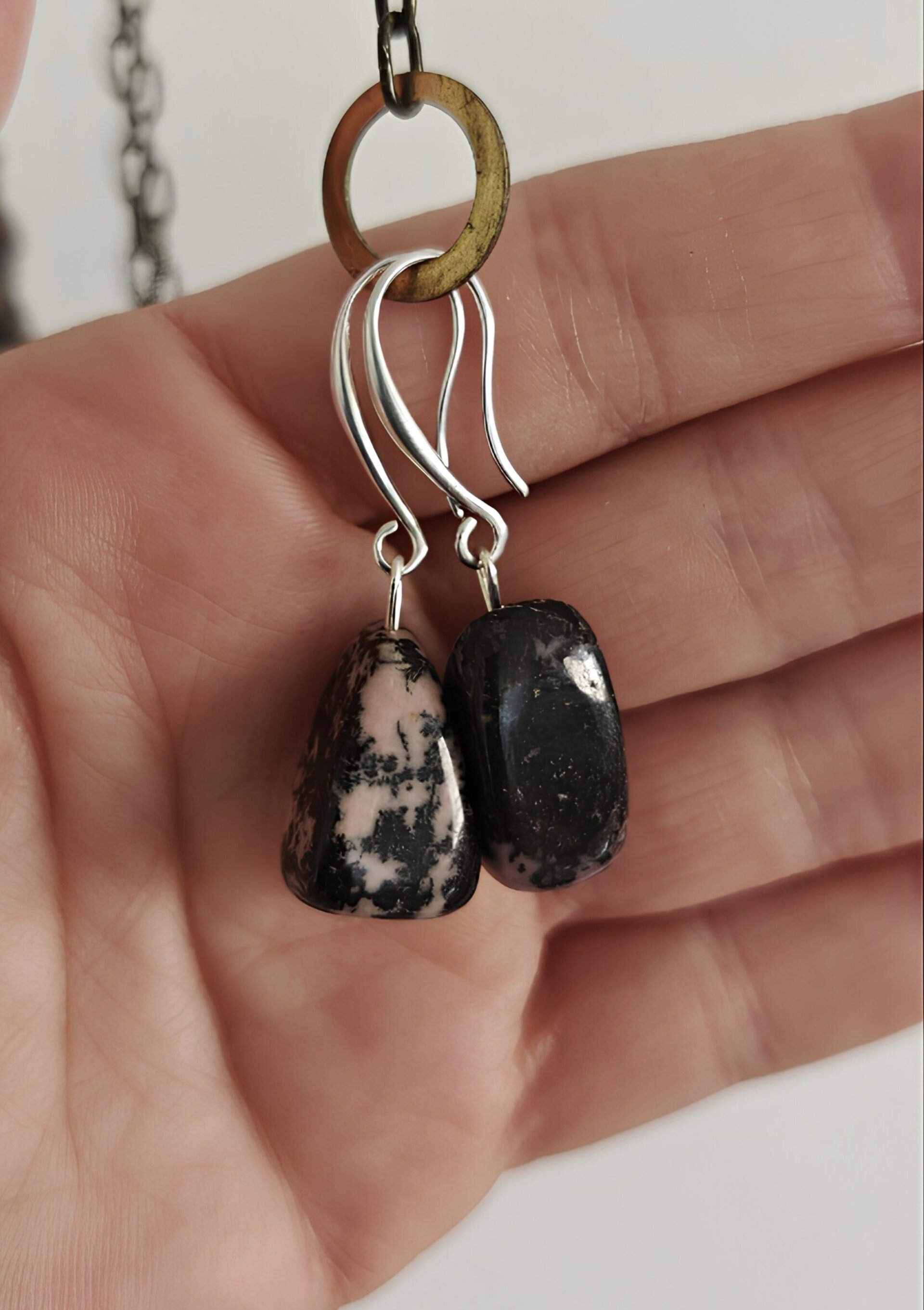 Pendientes Ágata Jaspe - 1