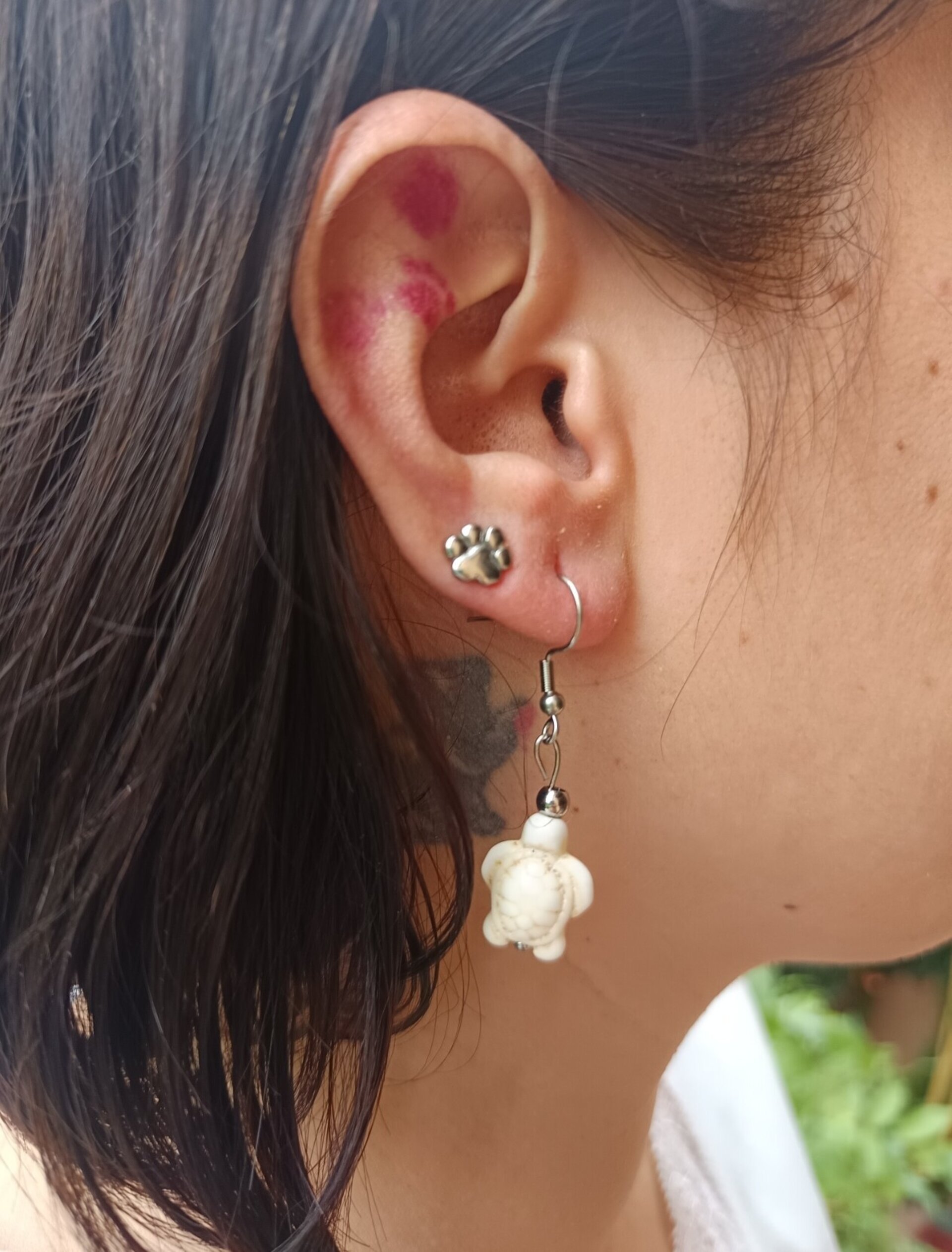 Pendientes tortuga - 1