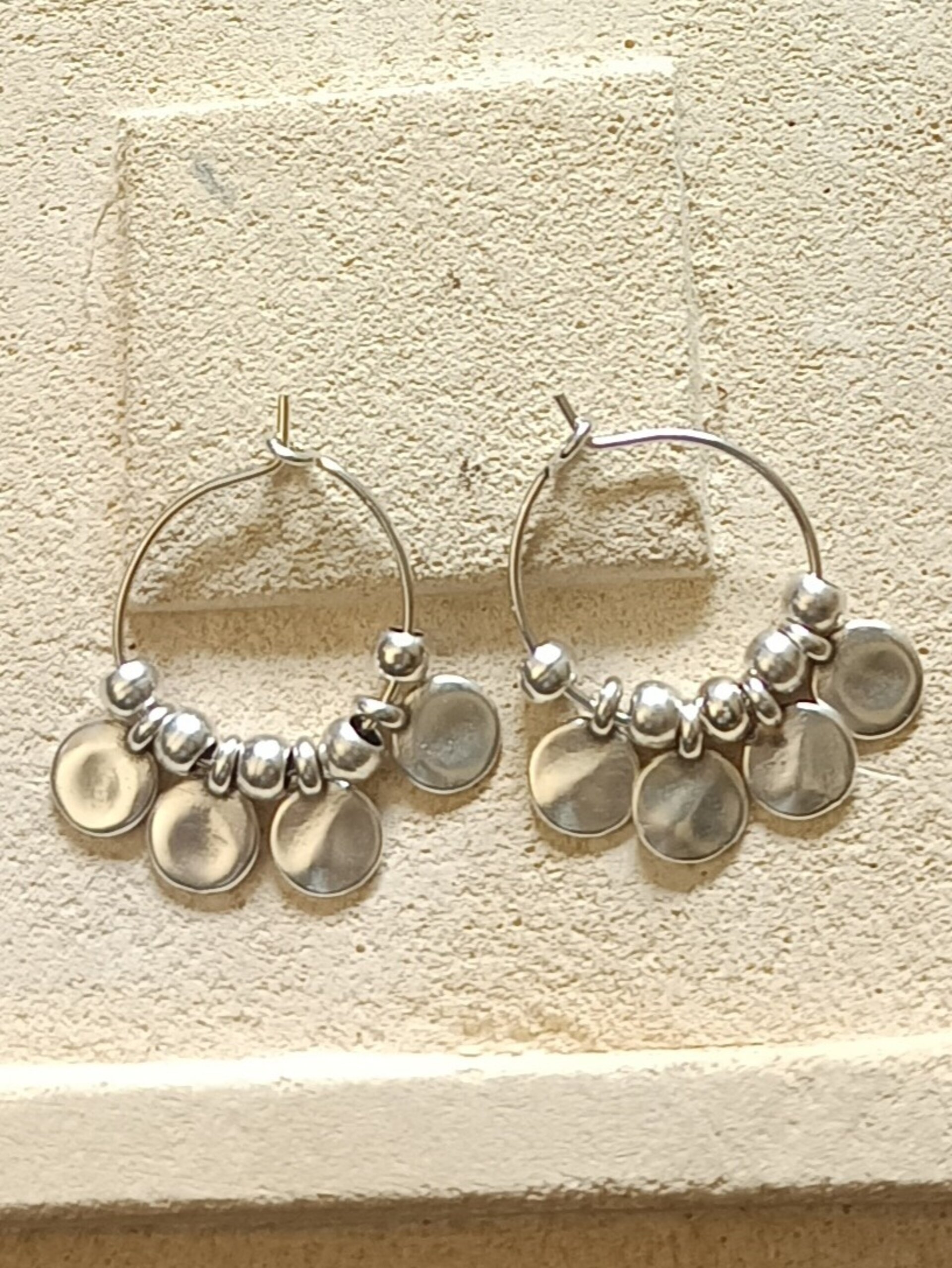 Aros medallita - 2