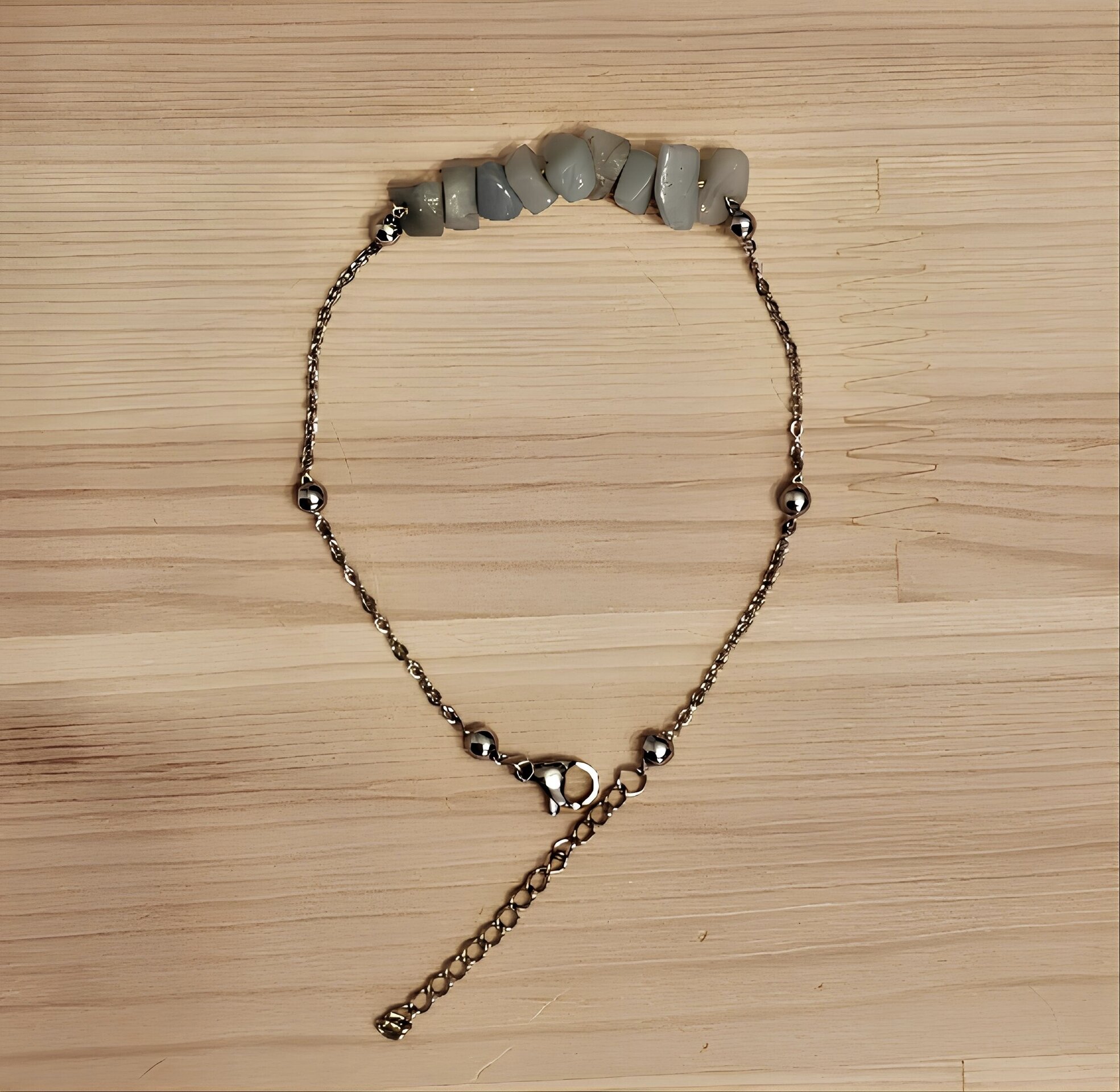 Pulsera Aguamarina - 2