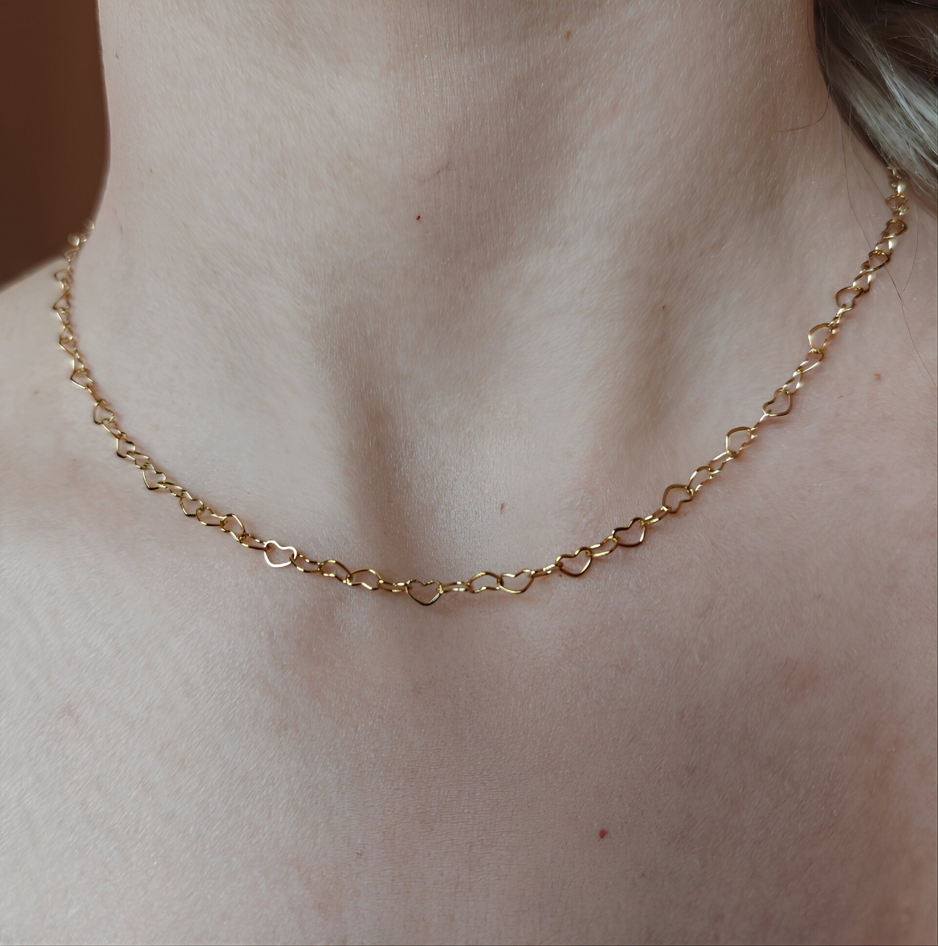 Collar Corazones - 2