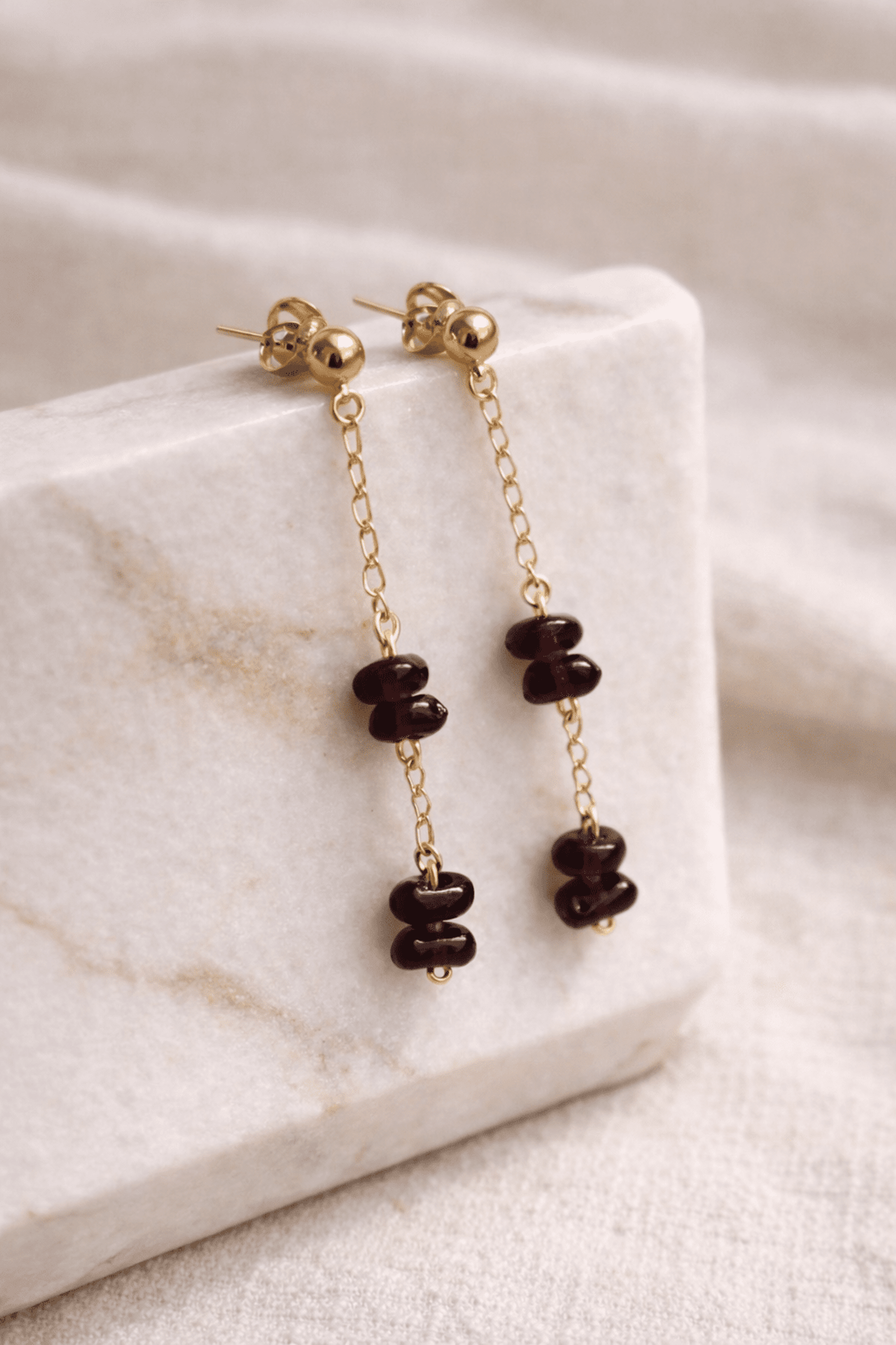 Pendientes granata - 2