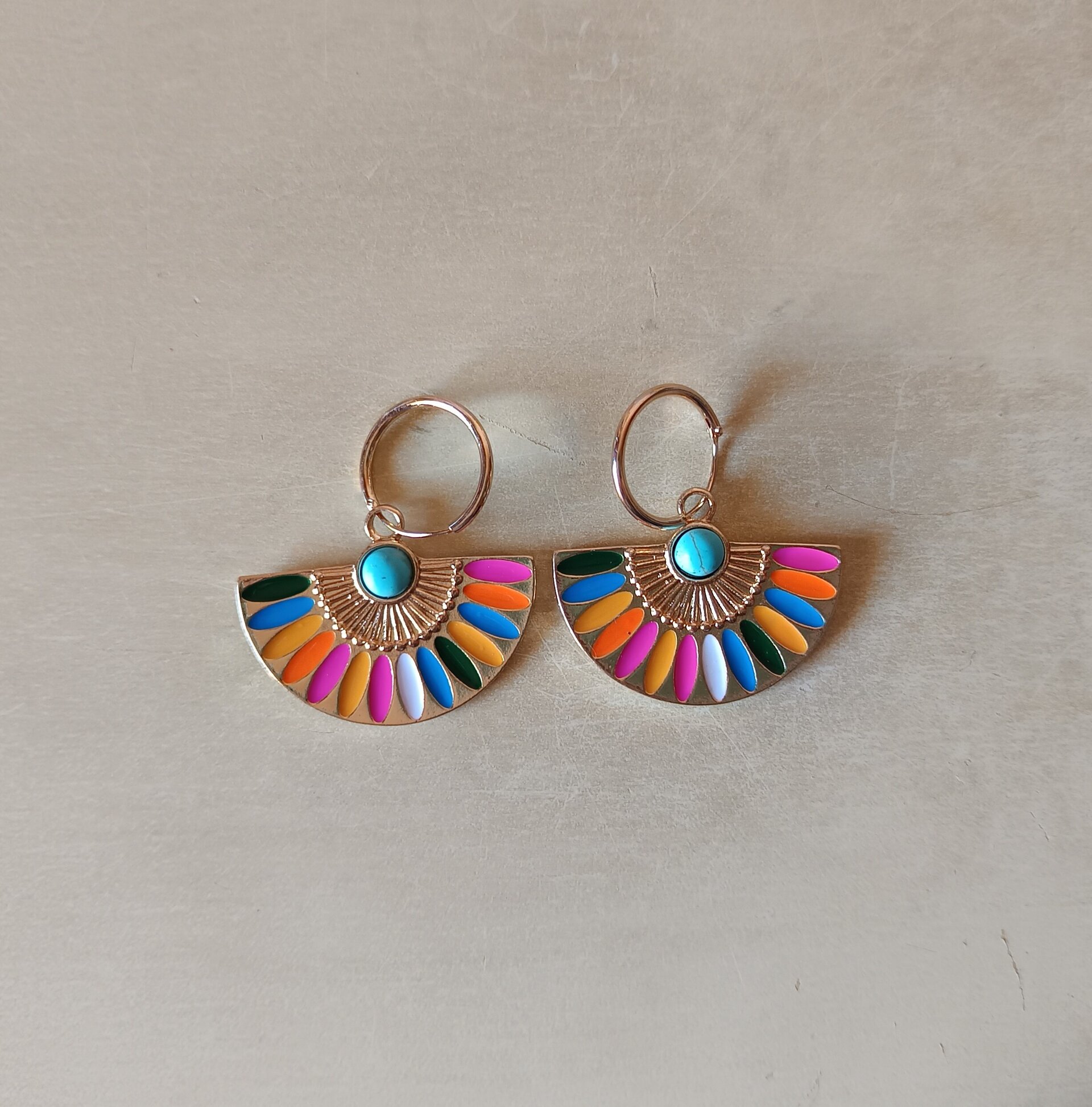 Pendientes Abanico - 2