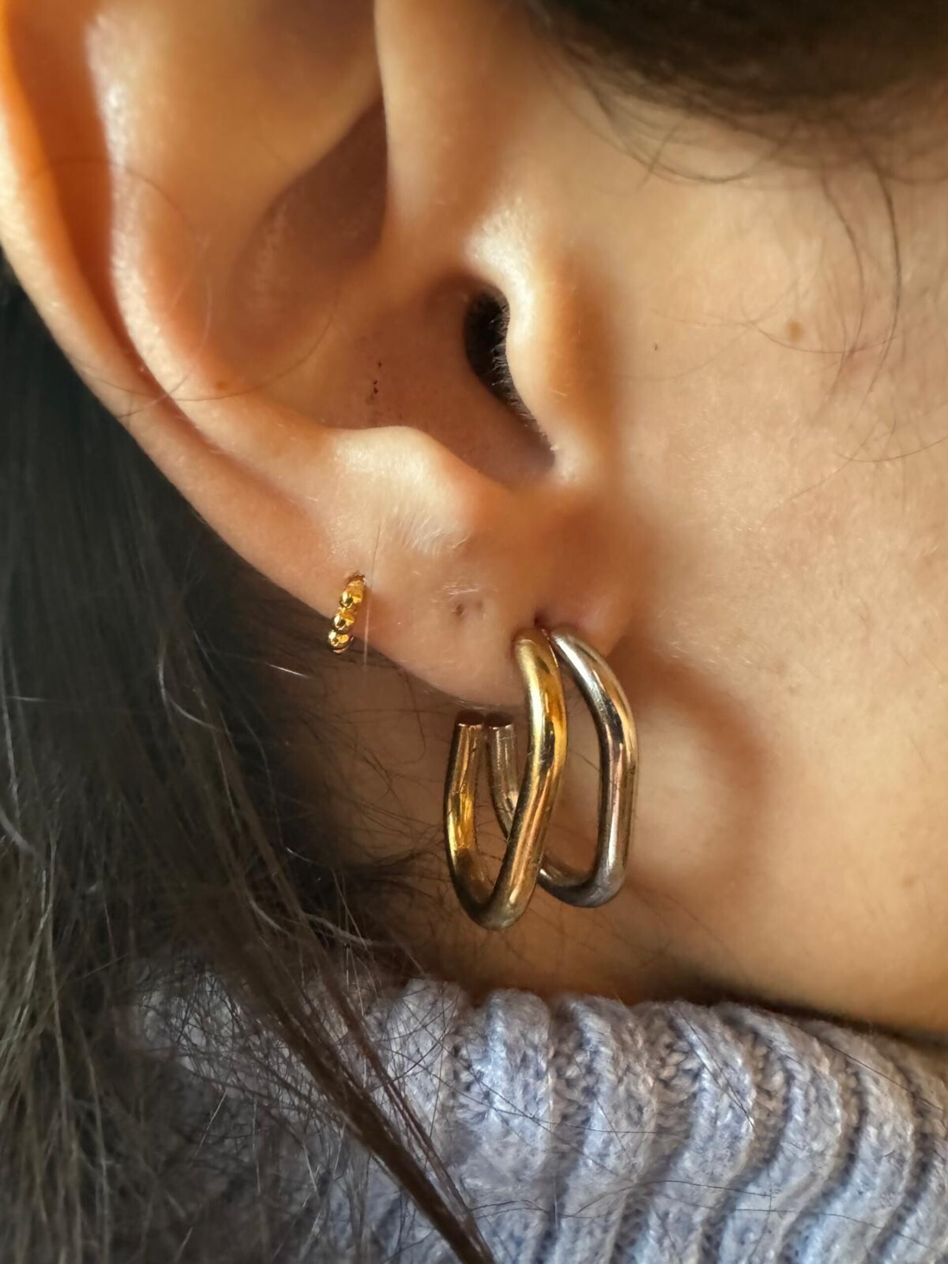 Aros duo brillante - 2