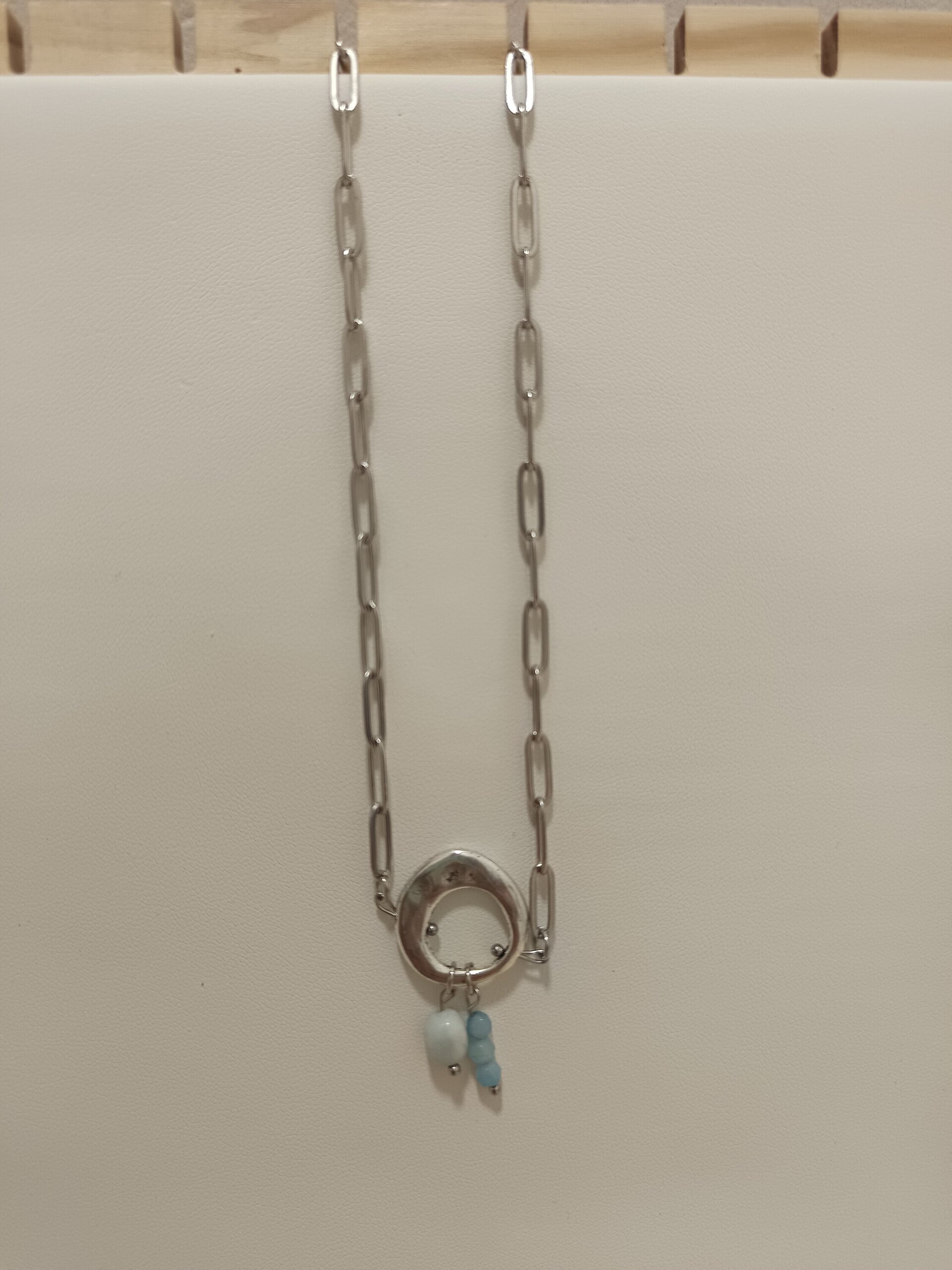 Collar Agatha azul - 2