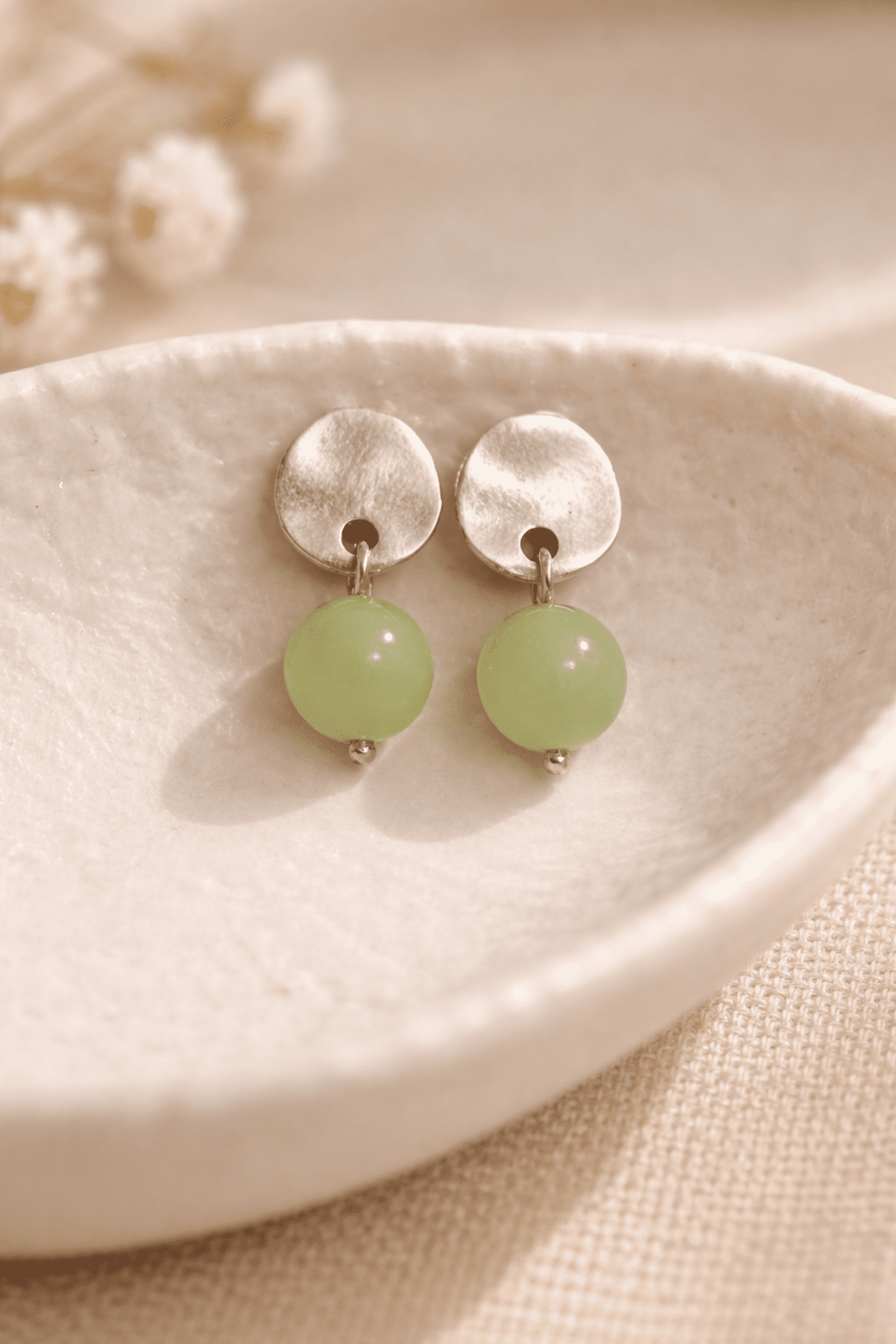 Pendientes Ojo de gato - 2