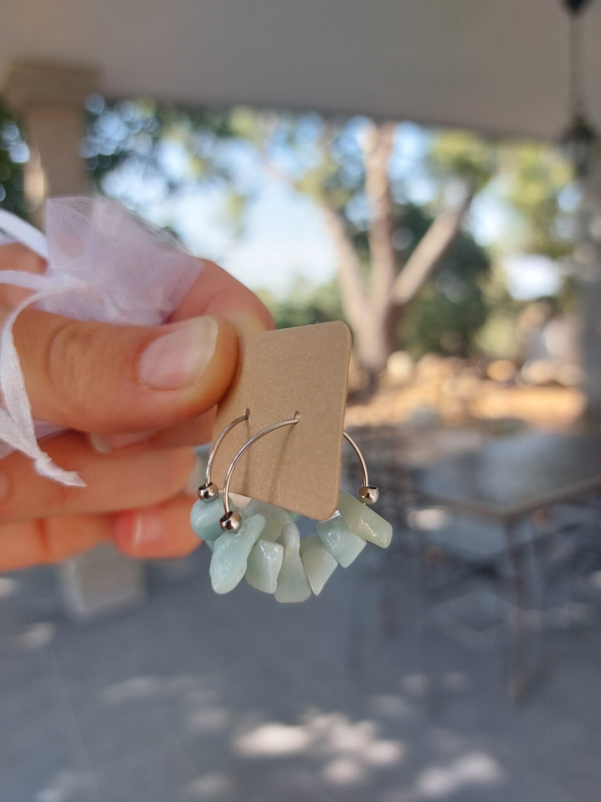 Pendientes Aguamarina - 2