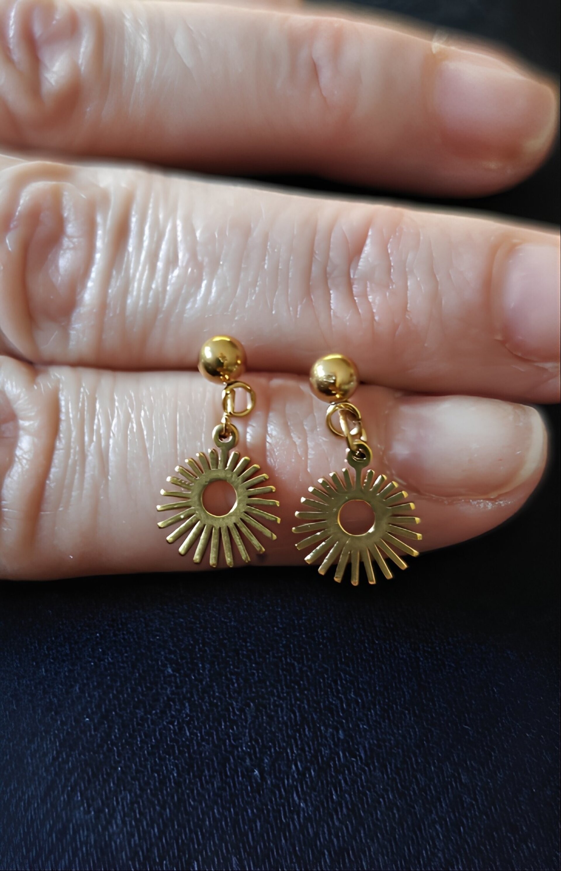 Pendientes Sol - 2