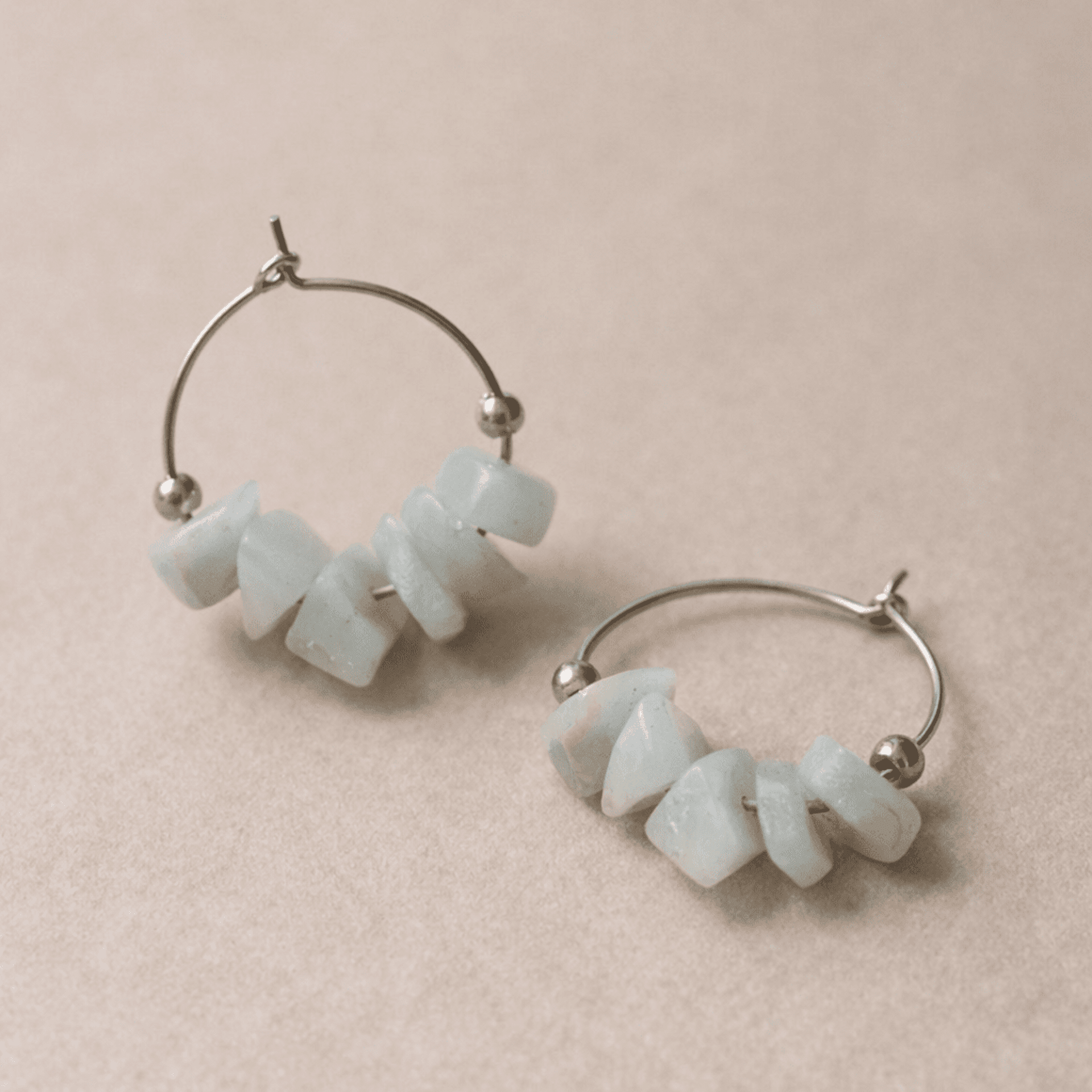 Pendientes Aguamarina - 1