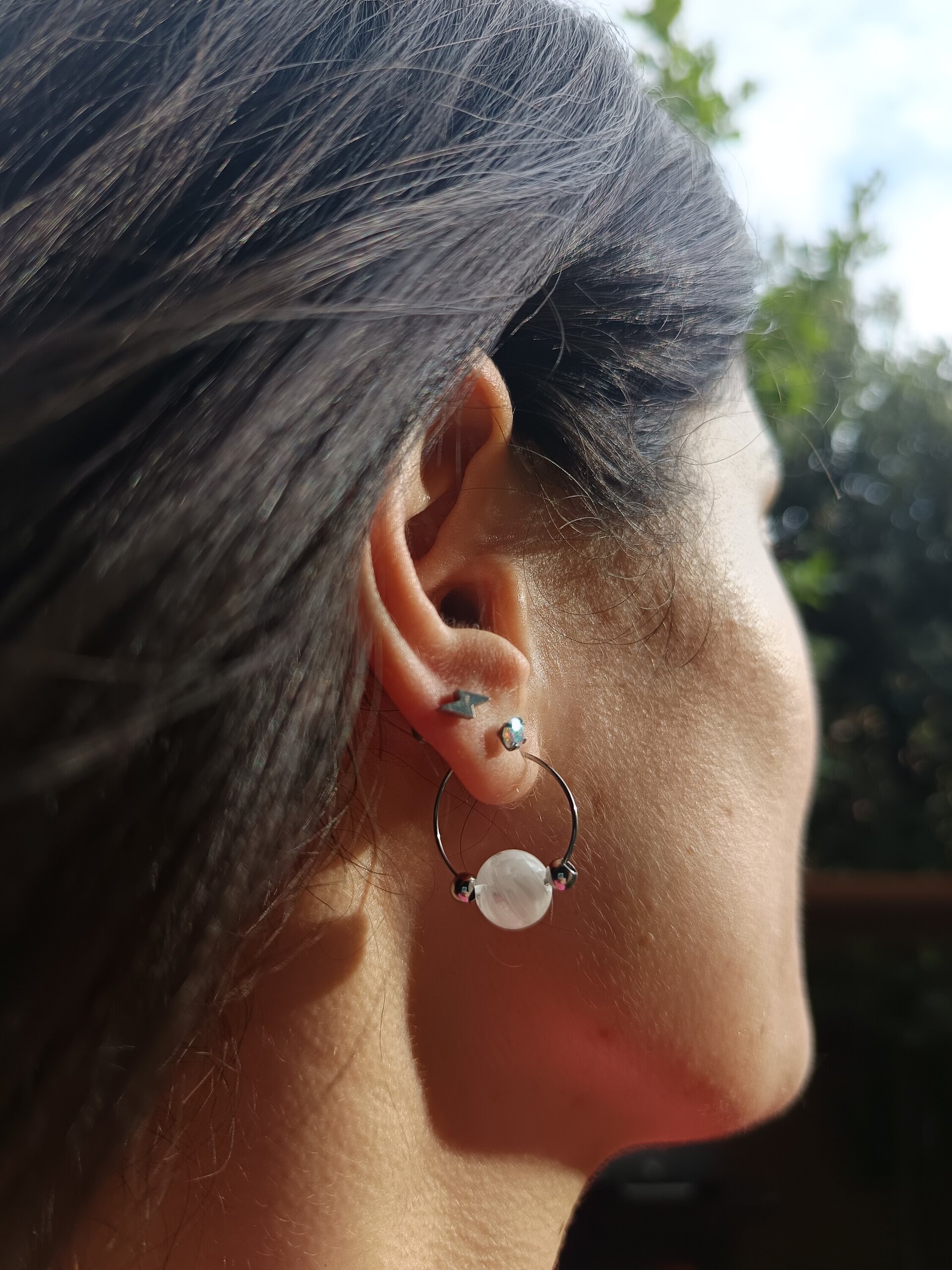 Pendientes toque de Gaia - 2